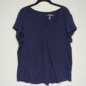 GAP Factory Blue V Neck Shirt